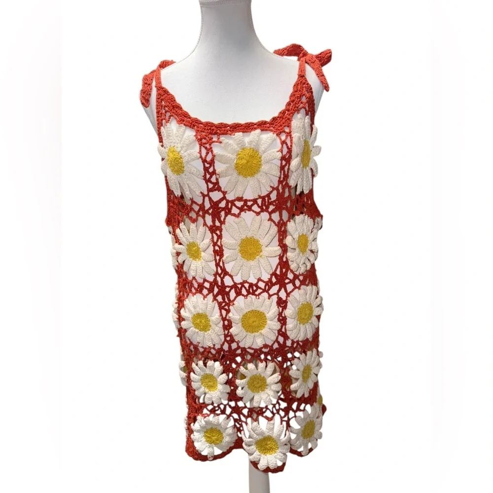 Anthropologie Floral Patch Crochet Tunic Dress
Size: XS/S - Picture 5 of 12